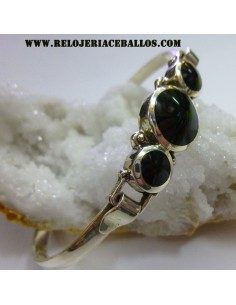 Brazalete de plata con...