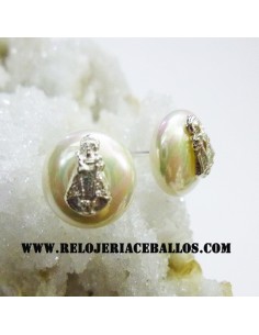 Pendientes perla con...