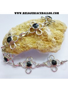Pulsera de Azabache y Plata...