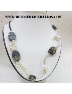 Collar de Quiastolita e Infinito QG3