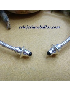 Torques de Burela de Plata y Azabache T21052 2