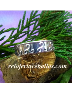 Anillo Celta con Triskel 146-0006
