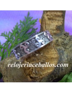 Anillo con Triskeles de Plata 146-0009 2