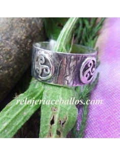 Anillo Celta con Trisqueles  RT2