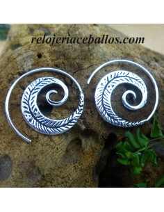 Pendientes de Espiral en...