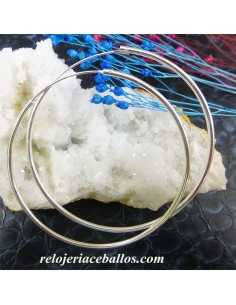 Aro Pendientes de plata 350-19
