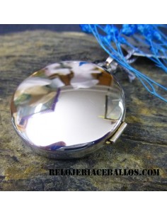 Guardapelo redondo de Plata 706D14