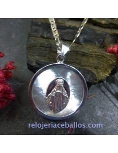 Milagrosa Virgen en Plata VMP