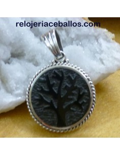 Árbol de la Vida en Azabache Tallado 29AR
