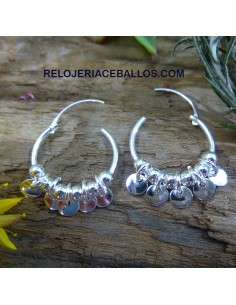 Aretes Juveniles con Lentejuelas 9345