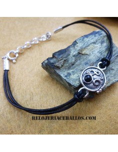 Pulsera de Azabache y Plata ED3