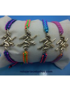 Pulsera de Macramé con Brujita PBM