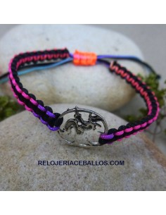 Pulserita de Macramé con Meiga PCM