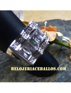 Sortija de Plata y Circonitas n 14