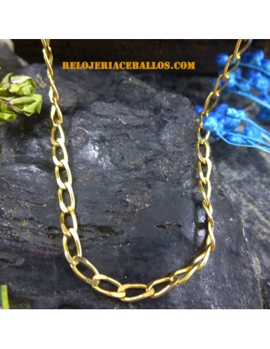 Barbada de Oro de Ley 18 k. SIR