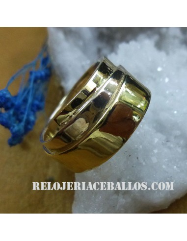 Sortija de Plata y Chapado n 17