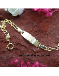 Esclava de Oro Bebé fuerte 702