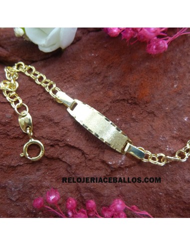 Esclava de Oro Bebé fuerte 702