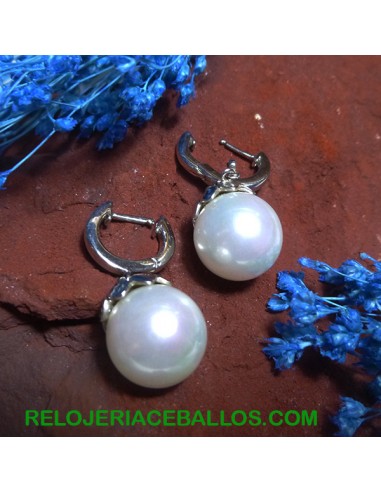 1AH82 Pendientes Perla