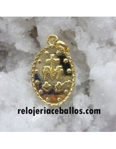 Medalla Milagrosa de Plata y Chapado 6617 2