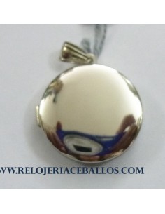 Guardapelo redondo de Plata 706D14 2