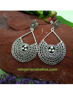 Pendientes Étnicos de plata 320-0947