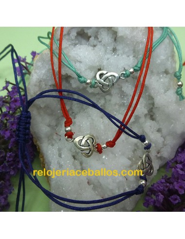 Pulsera de Macramé con Nudo Celta 154-5