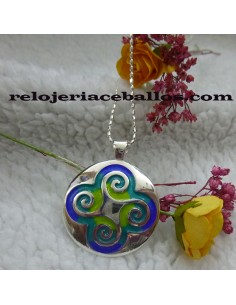 Lauburu de Plata y Esmalte...