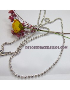 Cadena de Plata de 60 cm BL60