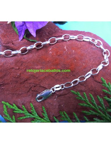 Pulsera de plata ideal colgantes RL17