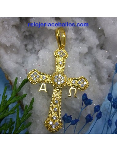 Cruz de Asturias con baño de oro CCV2