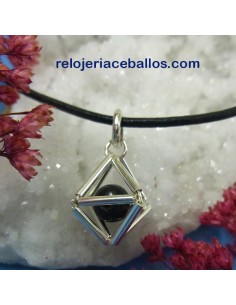 Prisma Colgante con bola de azabache PRC