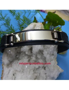 PCN Pulsera caballero acero