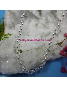 Rolo Cadena de Plata de 60 cm. RL113