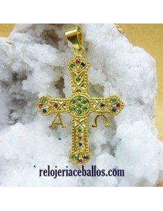 Cruz de la Victoria con Acabado Chapado 129902