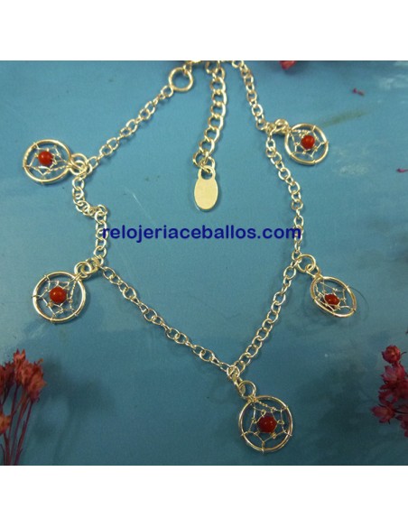 Pulsera con Atrapasueños en plata 361-0238