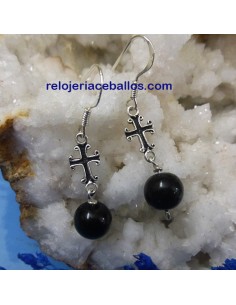Pendientes con bola de...