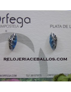 Pendiente Orfega Pequeño Botanic Azul 112329PP 2
