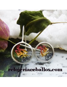 Pendiente colección Seda Orfega 112325GP-D10